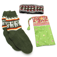 Warm Ears and Cosy Toes Kit - Autumnal-Siesta Crafts