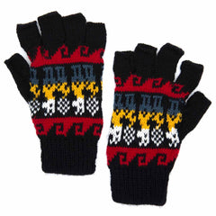 Llama Fingerless Gloves-Siesta Crafts