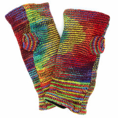 Knitted Cotton Tube Gloves-Siesta Crafts