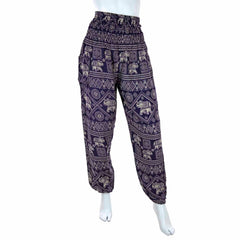 Elephant Print Trousers-Siesta Crafts
