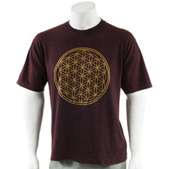 Flower of Life Stonewashed T-Shirt-Siesta Crafts