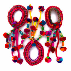 Dangle Jangle Hill Tribe Scrunchie-Siesta Crafts