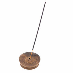 Dark Wood Incense Holder-Siesta Crafts