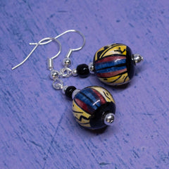 Summer Ball Earrings-Siesta Crafts