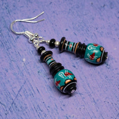 Flock Earrings-Siesta Crafts