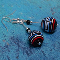 Maze Earrings-Siesta Crafts