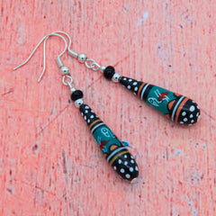 Manchado Earrings-Siesta Crafts