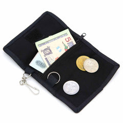 Coin and Key Wallet Jaspe Fabric-Siesta Crafts