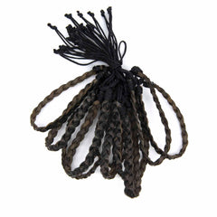 Plaited Leather Wristband - Pack of 10-Siesta Crafts