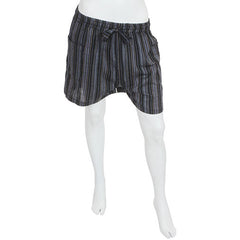 Nepalese Stripe Summer Shorts-Siesta Crafts