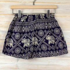 Thai Elephant Ladies Shorts-Siesta Crafts