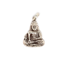 Buddha Nepalese Silver Pendant-Siesta Crafts