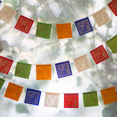 Long Lokta Paper Prayer Flags - Small-Siesta Crafts