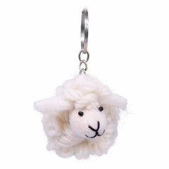 Sheep Felt Keyring-Siesta Crafts