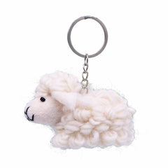 Sheep Felt Keyring-Siesta Crafts