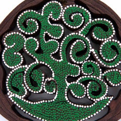 Dot Painted Cutaway Tree of Life-Siesta Crafts
