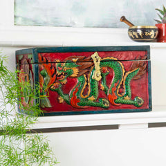 Carved Tibetan Style Box-Siesta Crafts