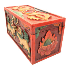 Carved Tibetan Style Box-Siesta Crafts