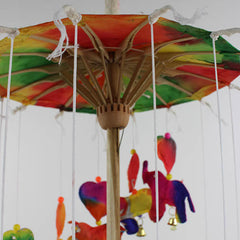 Elephant Saa Paper Mobile-Siesta Crafts