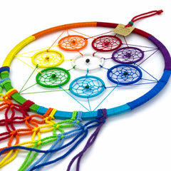 Chakra Dreamcatcher with Crochet-Siesta Crafts