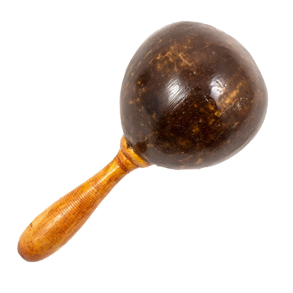 Coconut and Wood Maraca-Siesta Crafts
