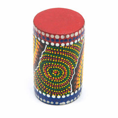 Dot Painted Shaker-Siesta Crafts