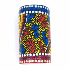 Dot Painted Shaker-Siesta Crafts