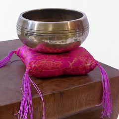 Small Flat Singing Bowl Cushion-Siesta Crafts