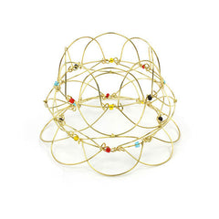 Folding Wire Mandala-Siesta Crafts