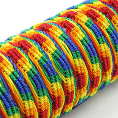 Tube of Rainbow Wristbands (x40)-Siesta Crafts