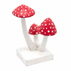 Cluster of Fly Agaric Mushrooms-Siesta Crafts