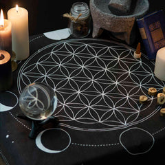 Moon Phase Altar Cloth-Siesta Crafts