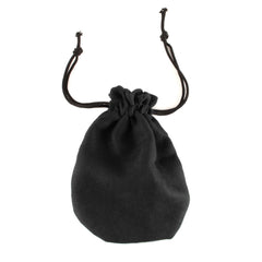 Black Faux Suede Bag-Siesta Crafts