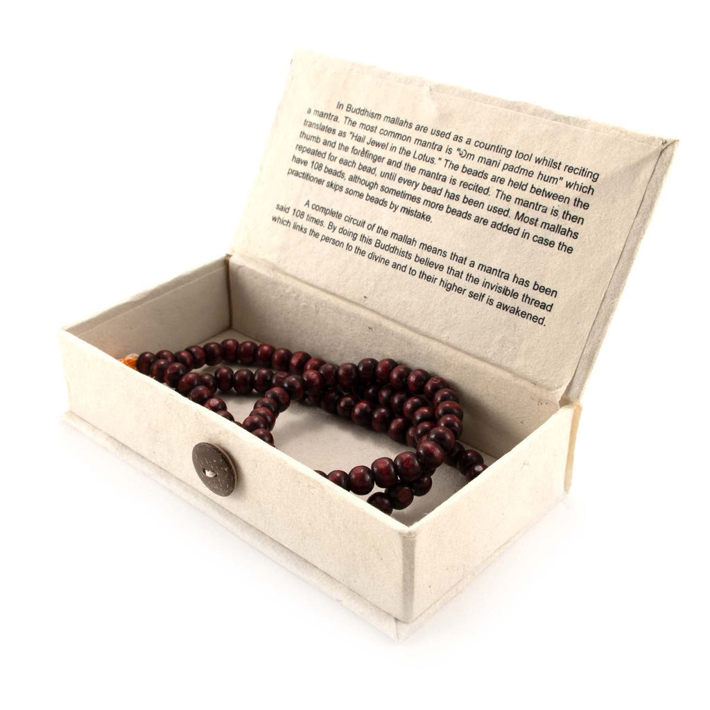 Boxed Wooden Mallah Beads-Siesta Crafts