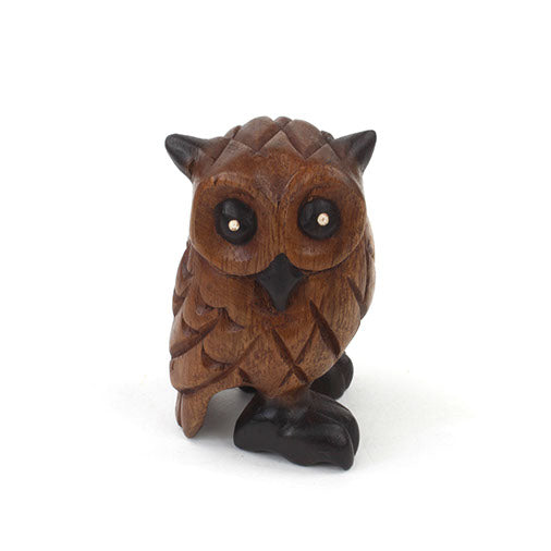 Small Carved Owl-Siesta Crafts