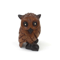 Small Carved Owl-Siesta Crafts