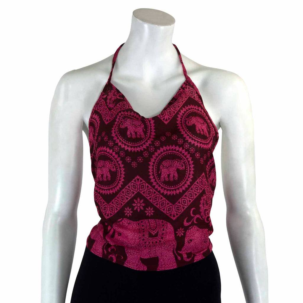 Elephant Tie Back Top-Siesta Crafts