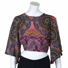 Thai Rose Open Back Top-Siesta Crafts
