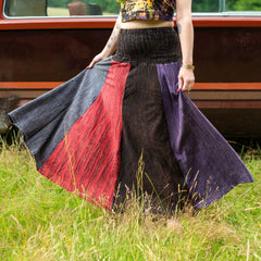 Overdyed Patch Skirt-Siesta Crafts