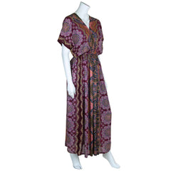 Thai Rose Maxi Dress-Siesta Crafts