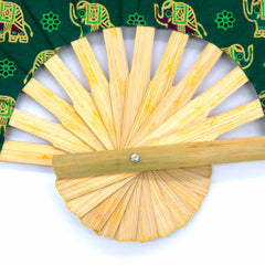 Ten Thai Fans - Elephant-Siesta Crafts