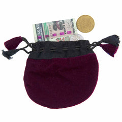 Velvet Drawstring Pouch-Siesta Crafts