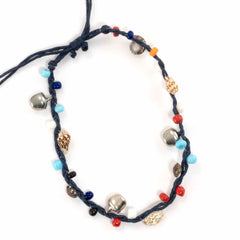Charm Anklet with Shell-Siesta Crafts