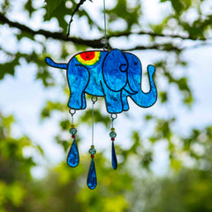Elephant Suncatcher-Siesta Crafts