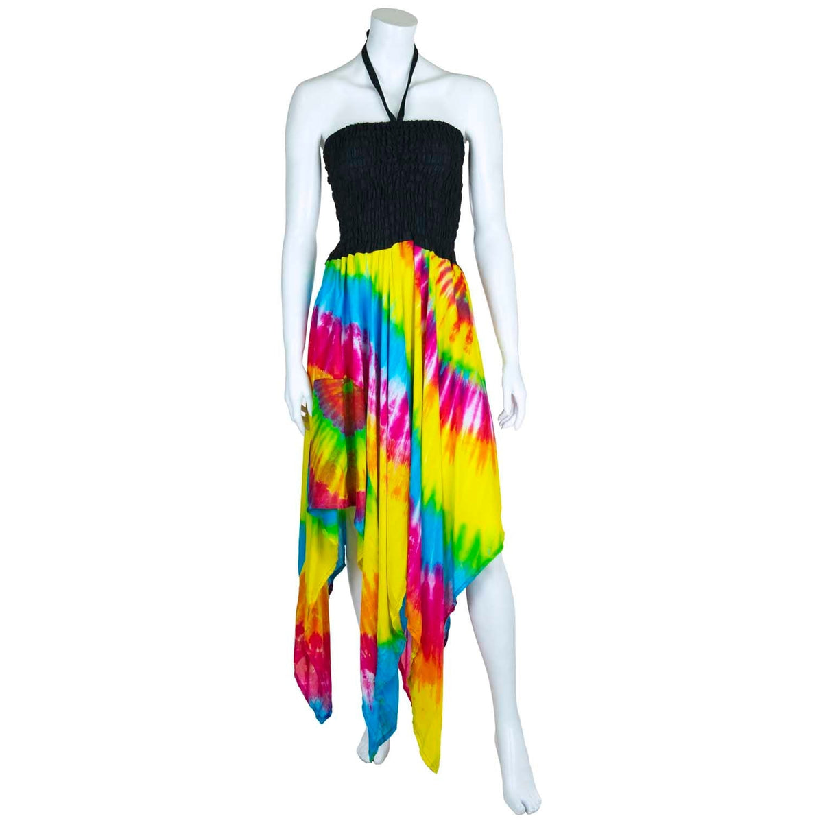 Hanky Hem Printed Dress main image 1