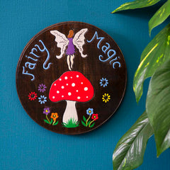 Fairy Magic Plaque-Siesta Crafts