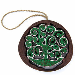 Dot Painted Cutaway Tree of Life-Siesta Crafts