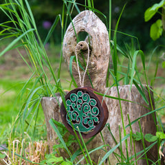 Dot Painted Cutaway Tree of Life-Siesta Crafts