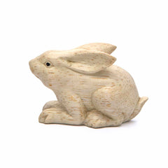 Mini Rabbit Woodcarving-Siesta Crafts