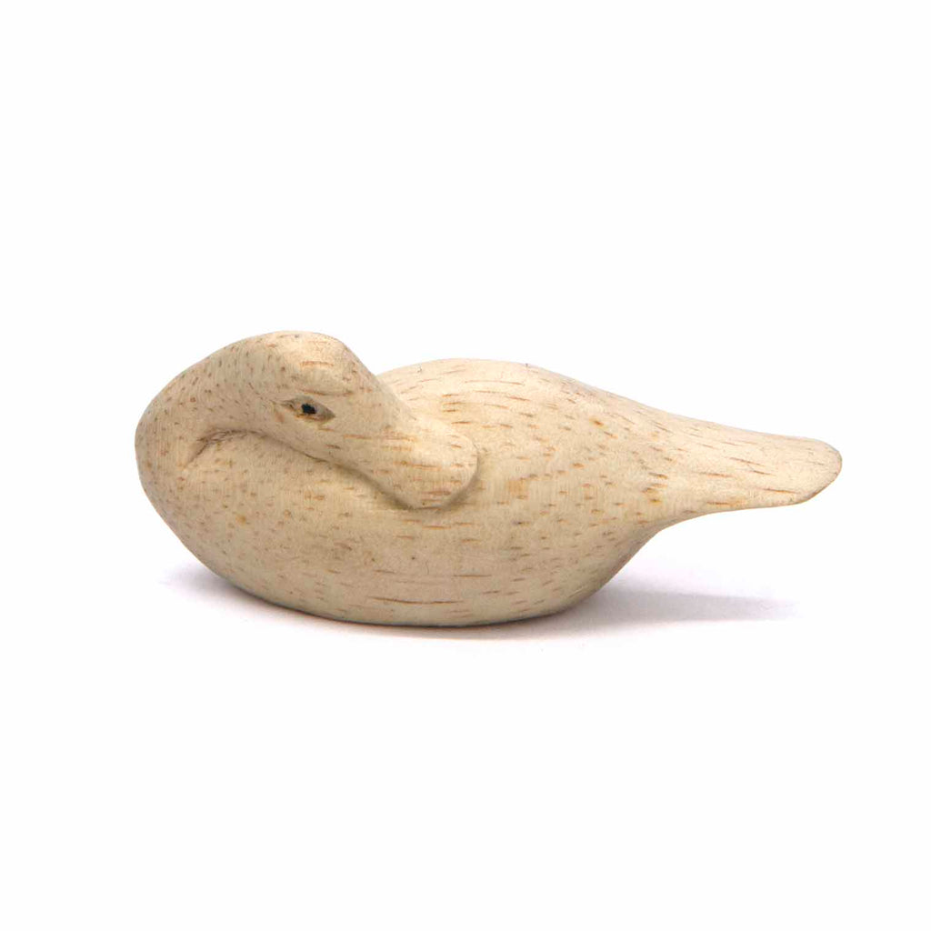 Mini Sleeping Duck Woodcarving-Siesta Crafts